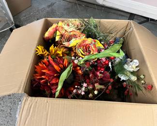 LG. Box of Floral Stems.