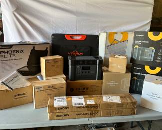 Solar Equipment; Panels, Inverters, Power Supply(s), Controllers