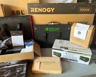 Solar Equipment; Panels, Inverters, Power Supply(s), Controllers