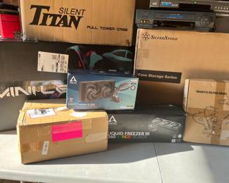 Computer Items, DVD/BluRay/VCR Players, SilverStone, Tital, Liquid Freezer Fans, Gaming Monitor