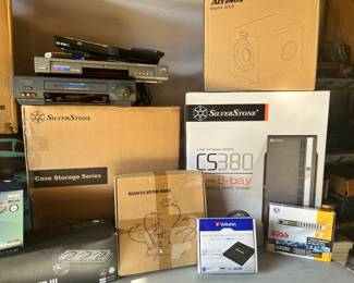 Computer Items, DVD/BluRay/VCR Players, SilverStone