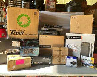 Computer Items, DVD/BluRay/VCR Players, SilverStone, Tital, Liquid Freezer Fans, Gaming Monitor