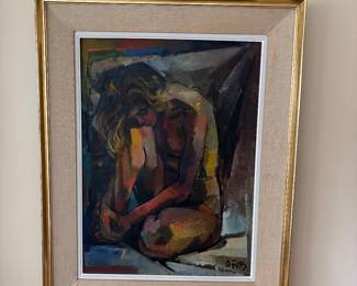 Olivier Foss  36 1/2 X 29 w/frame