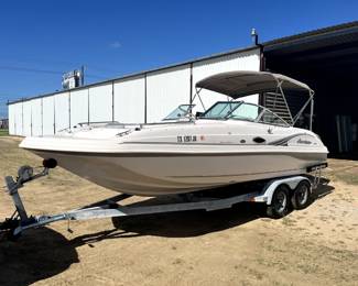 Hurricane 21' boat