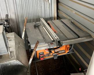 Ridgid table saw