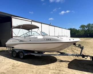 Hurricane 21' boat
