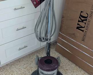 Minuteman floor sander, polisher.  Does a great job on terrazzo and also polishes and cleans grout!  Over a thousand dollars worth of new floor pad also available.