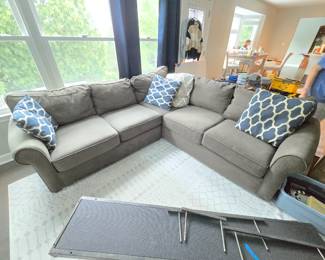 Two piece sectional (couch)