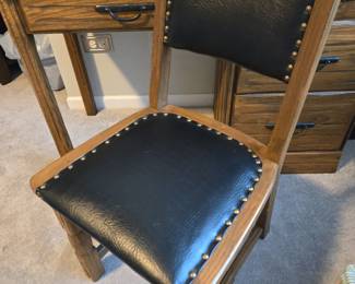 Chair and desk