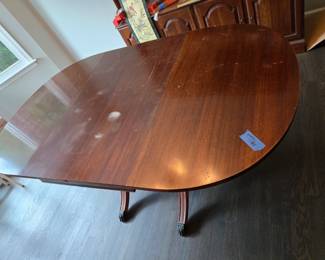 dining table unfolded