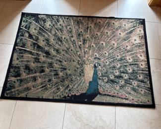 Peacock Area Rug