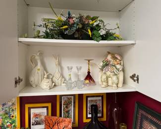 Floral, Rabbit Decor, Bottles