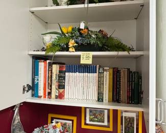 Cook Books, Floral Pieces
