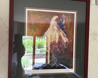 Large Rooster Artwork