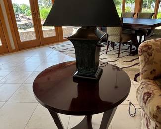 Designer Side Table, Lamp