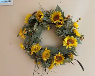 Sunflowers Wreath