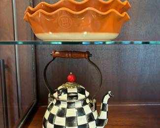 McKenzie Childs Teapot
