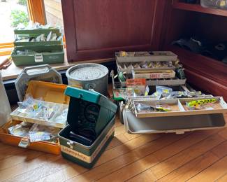 Fishing Lures, Rods, Live Wells