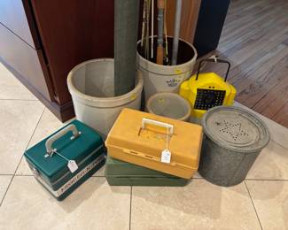 Tackle Boxes, Case, Live Wells