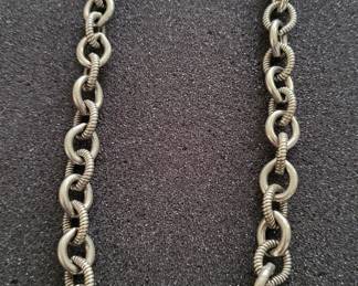 vintage heavy sterling Judith ripka chain
