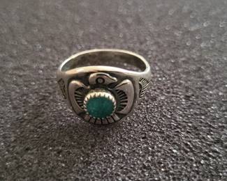 native american sterling and turquoise.