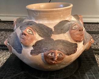 Vintage Dolores Porras 3D ceramic vase