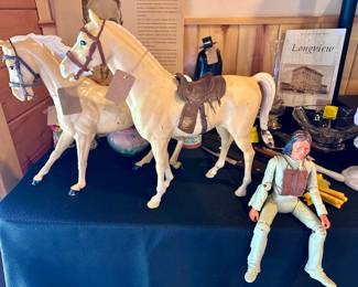Vintage Johnny West Toys