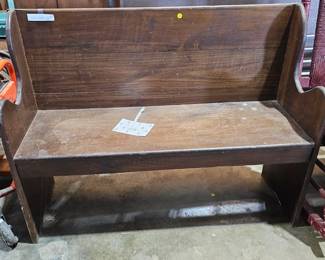 CHURCH BENCH