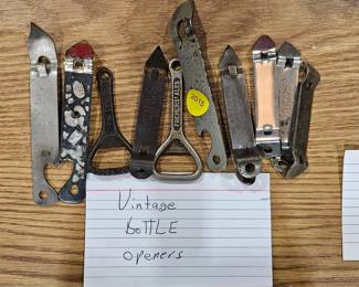 VINTAGE BOTTLE OPENERS