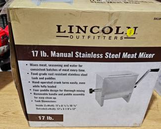 STAINLESS STEEL MEAT MIXER
