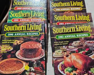 SOUTHERN LIVING COOKBOOK LOT
