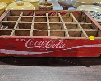 WOODEN COCA COLA CRATE
