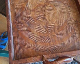 Wooden tray