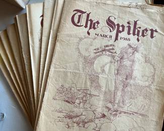 Antique WWI military magazines