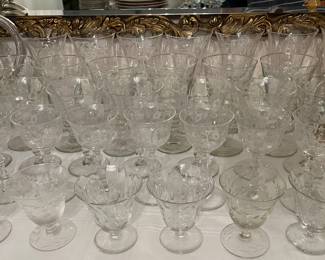 Antique glassware
