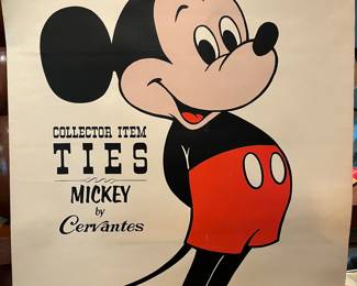 Rare Mickey Mouse Disney poster