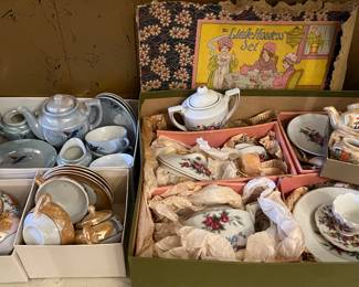 Child’s tea sets collection