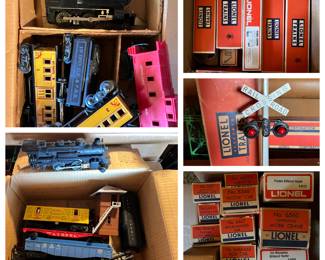 Lionel train pieces