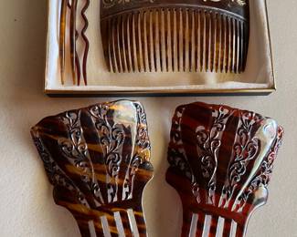 Vintage hair combs