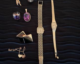 14K AND 18K WATCHES AND JEWELRY