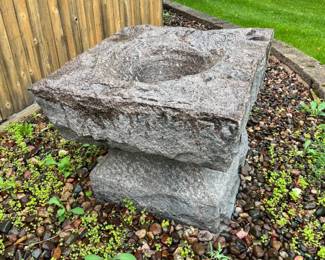 Granite planters