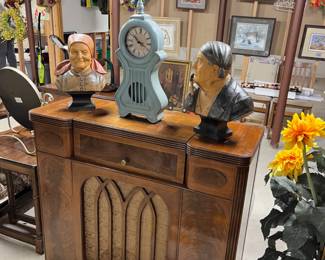 Antique stereo cabinet