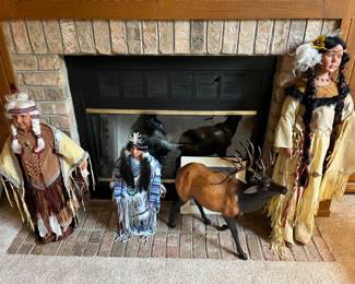 American Indian dolls