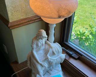alabaster lamp