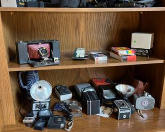 Antique cameras