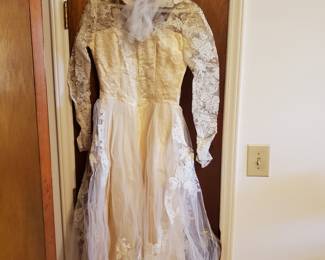Vintage wedding dress