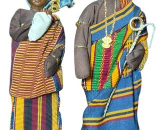 Hand Carved African Figures