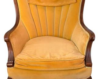 Vintage Golden Yellow Occasional Chair
