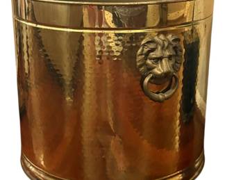 Brass Colored Planter