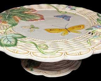 Fitz Floyd Cake Plate